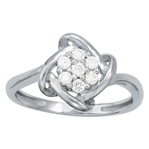 Diamond Fashion Love Knot