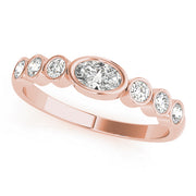 Oval Color Center Ring