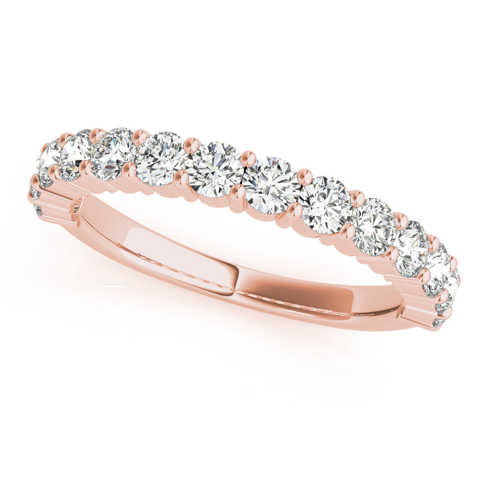 1 Ct Stone Prong Set Band