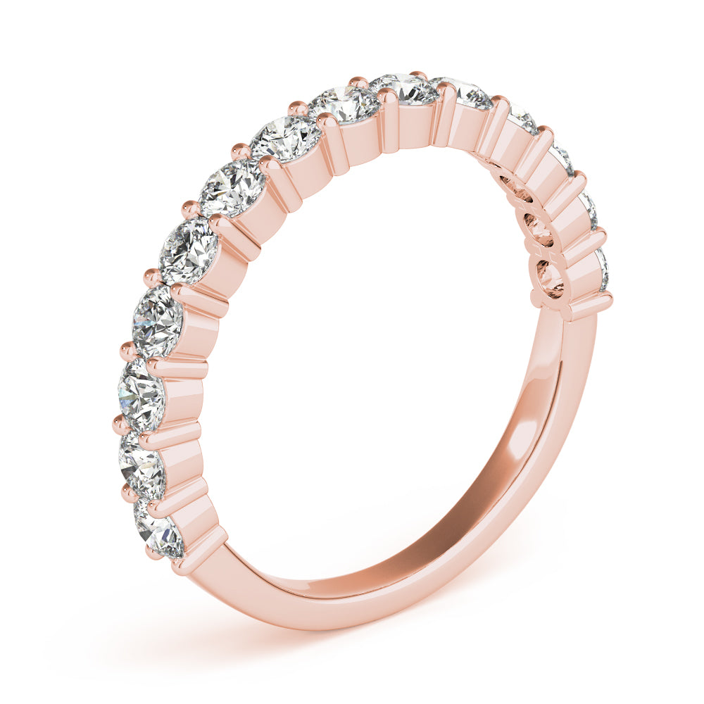 1 Ct Stone Prong Set Band