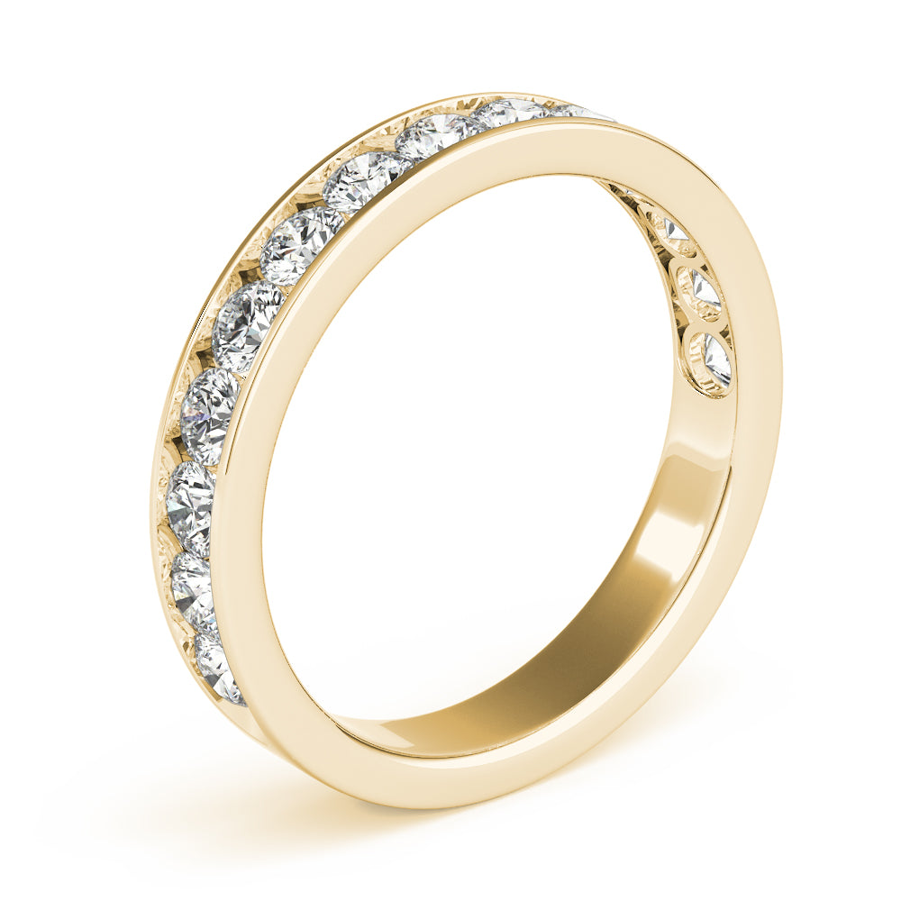 1/2 Ct Channel Set Band
