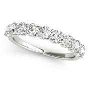 9 Stone Wedding Band