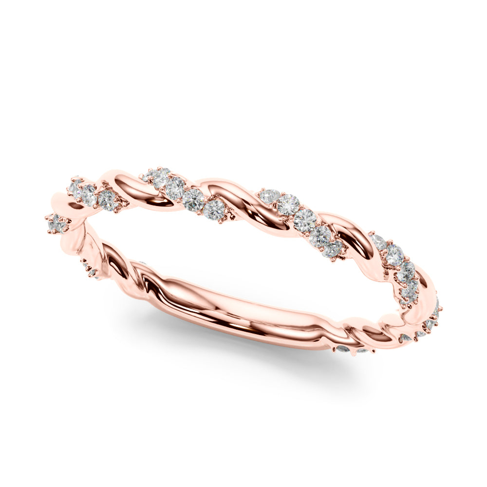Twisted Wedding Band