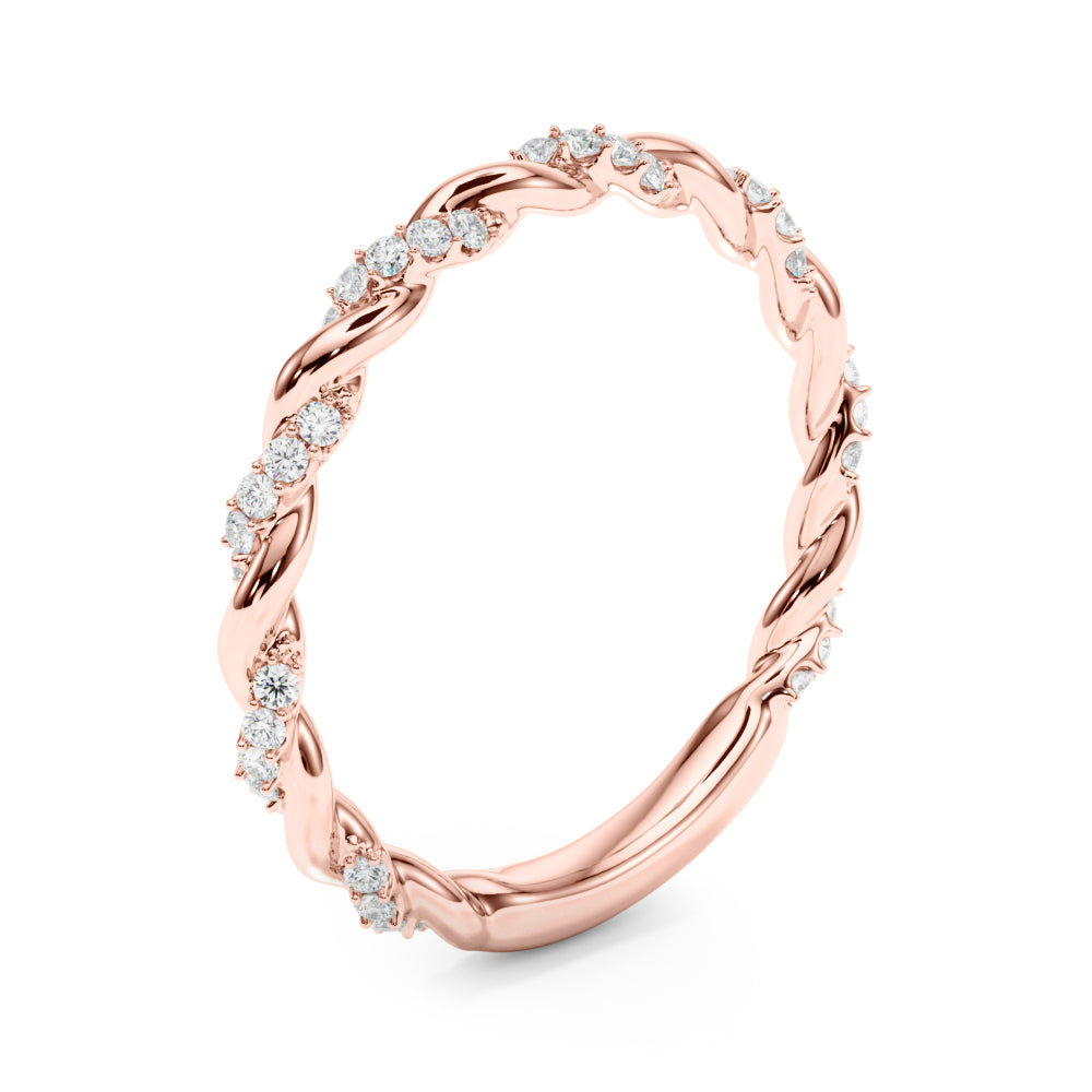 Twisted Wedding Band