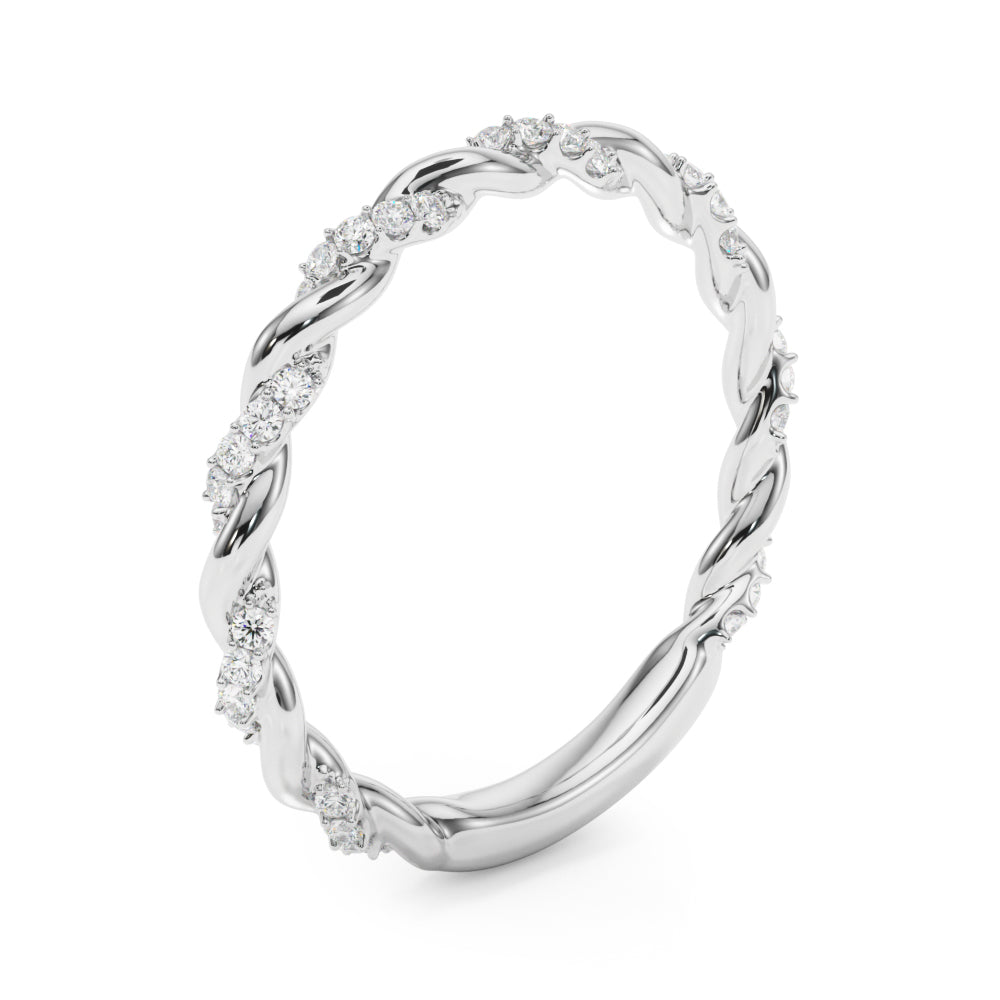 Twisted Wedding Band