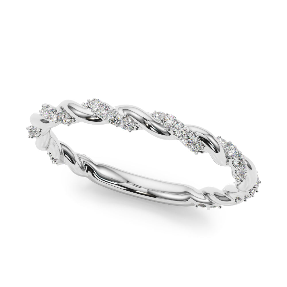 Twisted Wedding Band