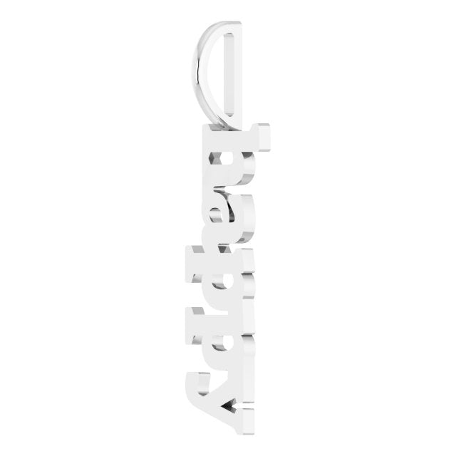 Sterling Silver Happy Charm/Pendant