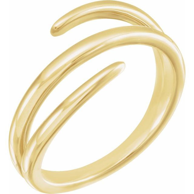 14K Yellow Freeform Ring
