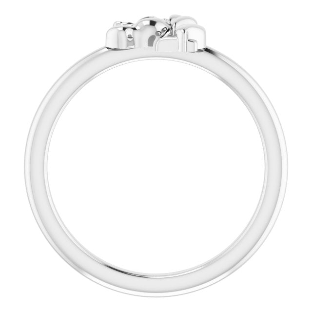 Sterling Silver Youth Unicorn Ring