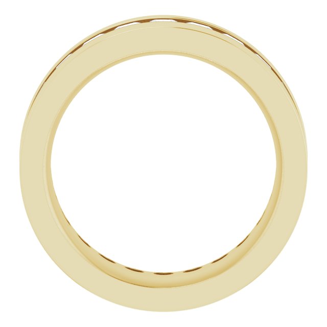 14K Yellow 2 1/4 CTW Lab-Grown Diamond Band