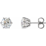 14K White 2 CTW Lab-Grown Diamond Earrings