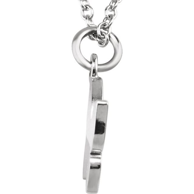 Sterling Silver Tiny Posh® Butterfly 16-18' Necklace