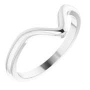 14K White Matching Band