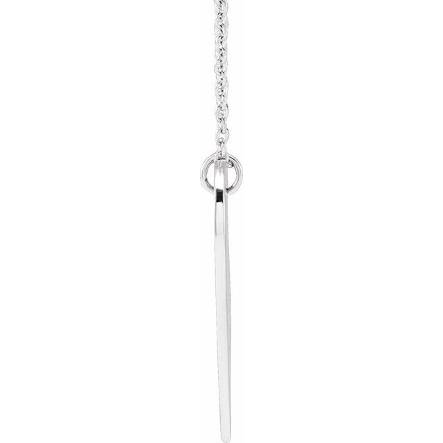 Sterling Silver Evil Eye Heart 16-18' Necklace