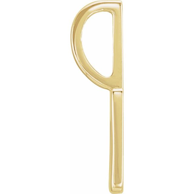 14K Yellow 14.97x8 mm Pierced Heart Charm/Pendant