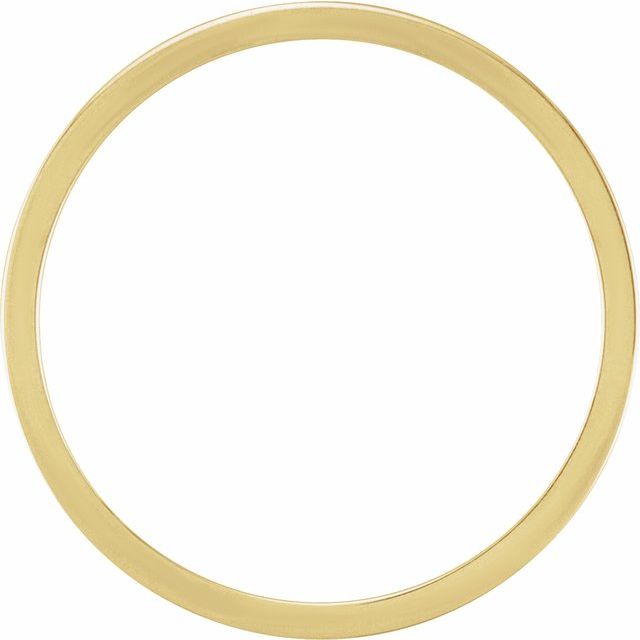 14K Yellow I Love You Stackable Ring