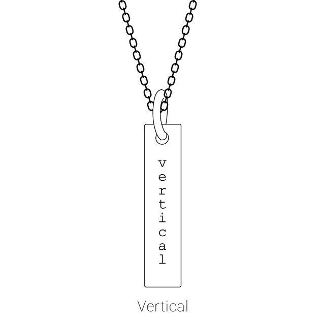 18k Yellow Vermeil 32x8 Mm Posh Mommy® Engravable Tall Tag Pendant