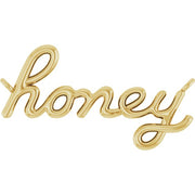 14K Yellow Honey 18' Necklace