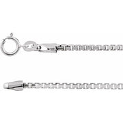 Sterling Silver 1.75 Mm Diamond-cut Box 16' Chain