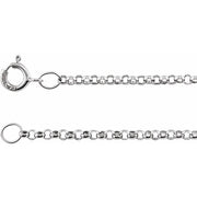 Sterling Silver 1.5 Mm Rolo 30' Chain