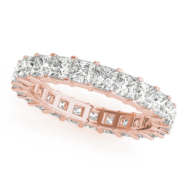 3.8mm Sq Prong Eternity