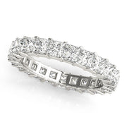 3.8mm Sq Prong Eternity