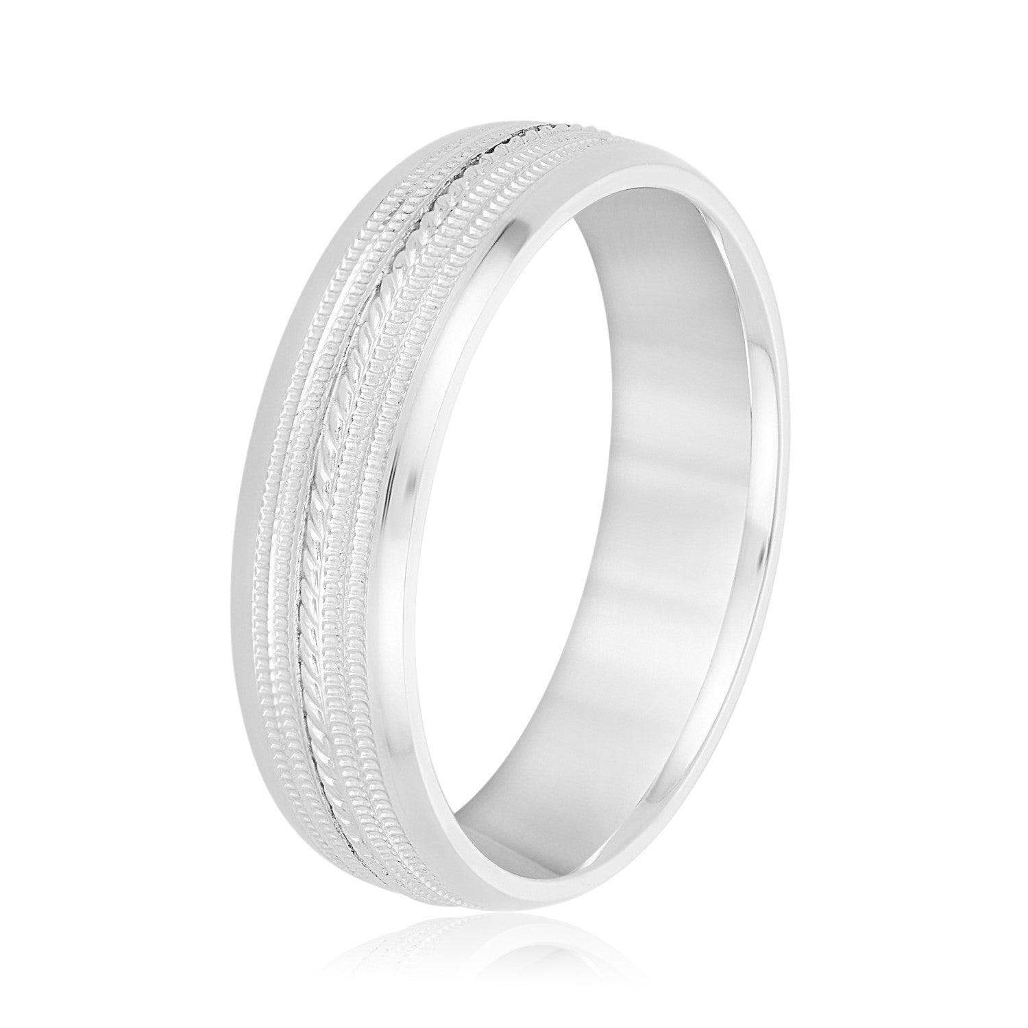 8mm Standard Wt Mens Band