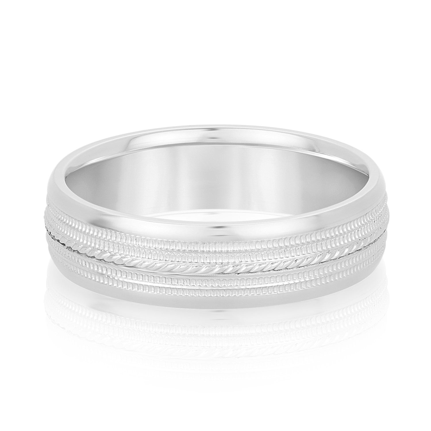 6mm Standard Wt Mens Band