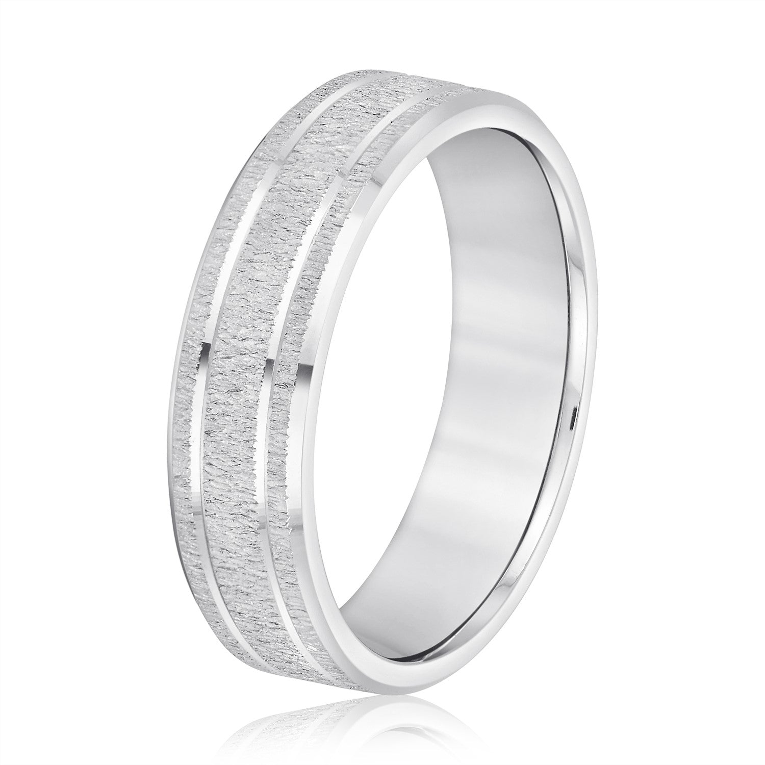 8mm Heavy Wt Mens Band