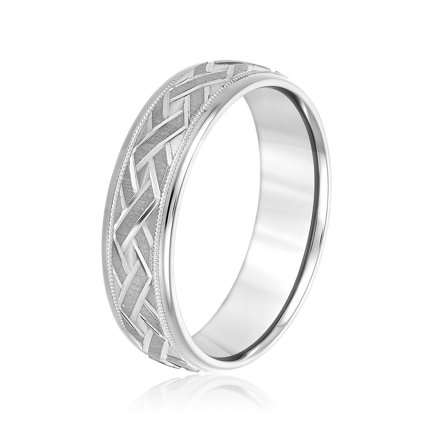 8mm Standard Wt Mens Band