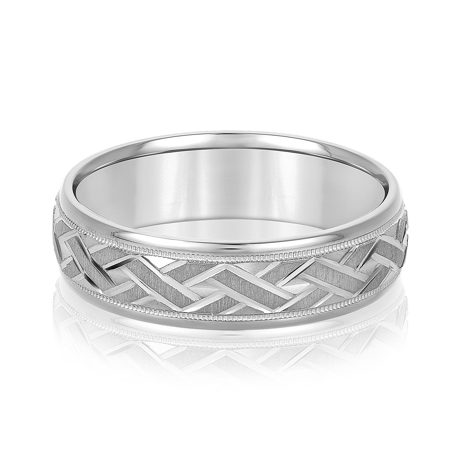 8mm Standard Wt Mens Band