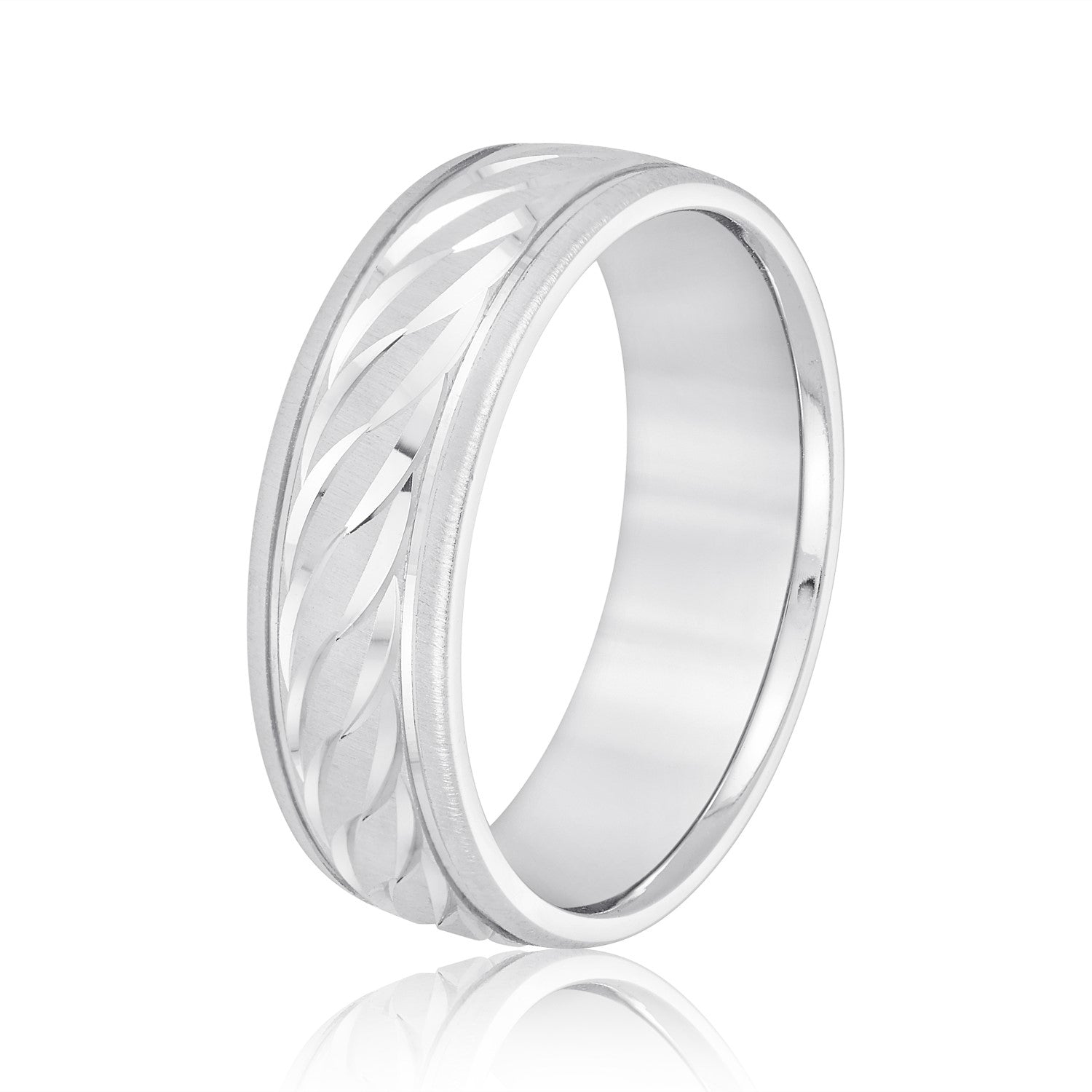 8mm Heavy Wt Mens Band