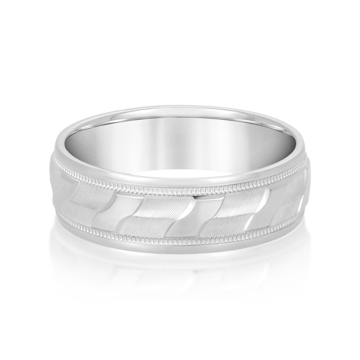 8mm Standard Wt Mens Band