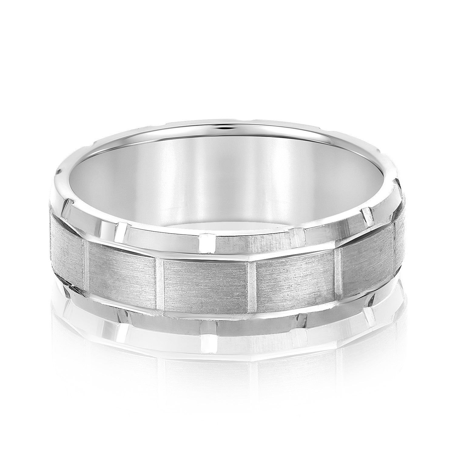 8mm Heavy Wt Mens Band