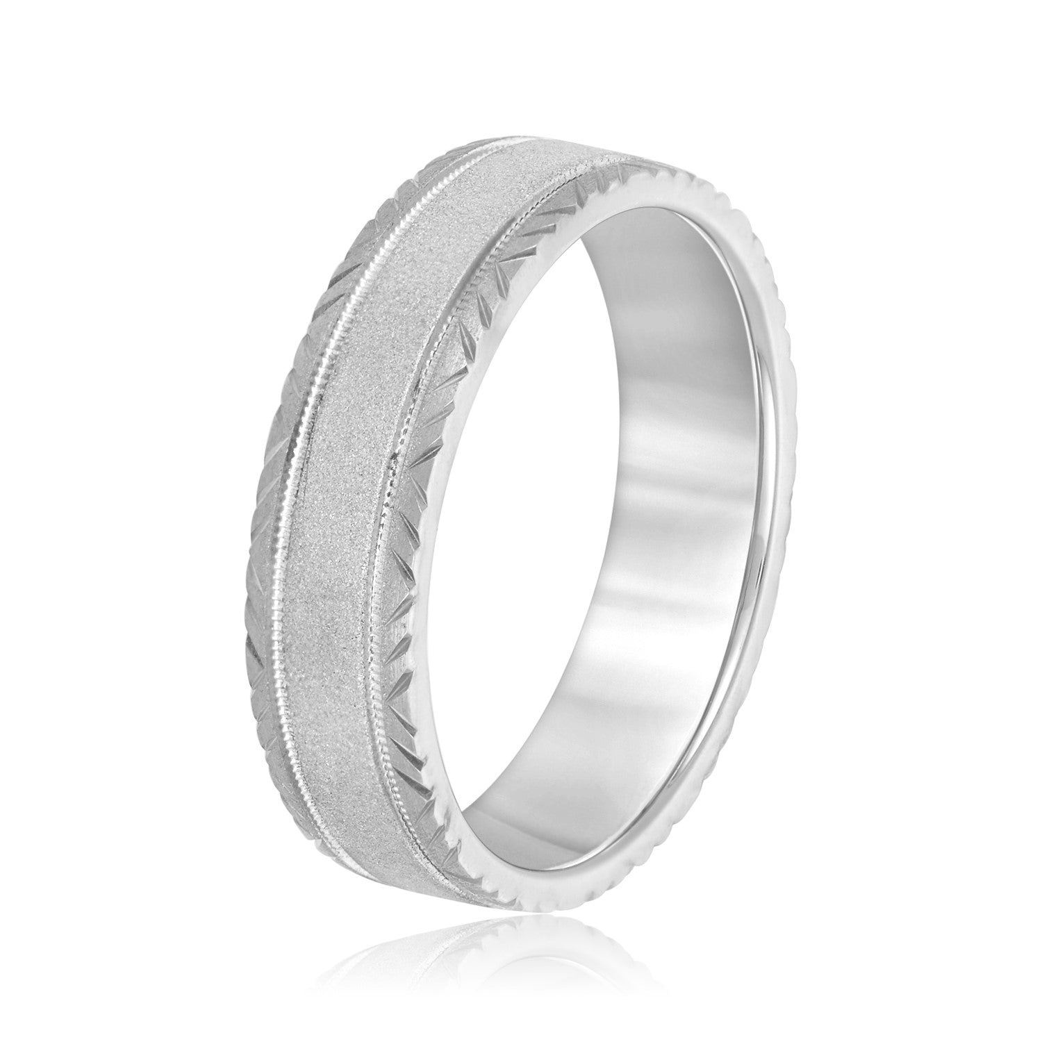 8mm Heavy Wt Mens Band