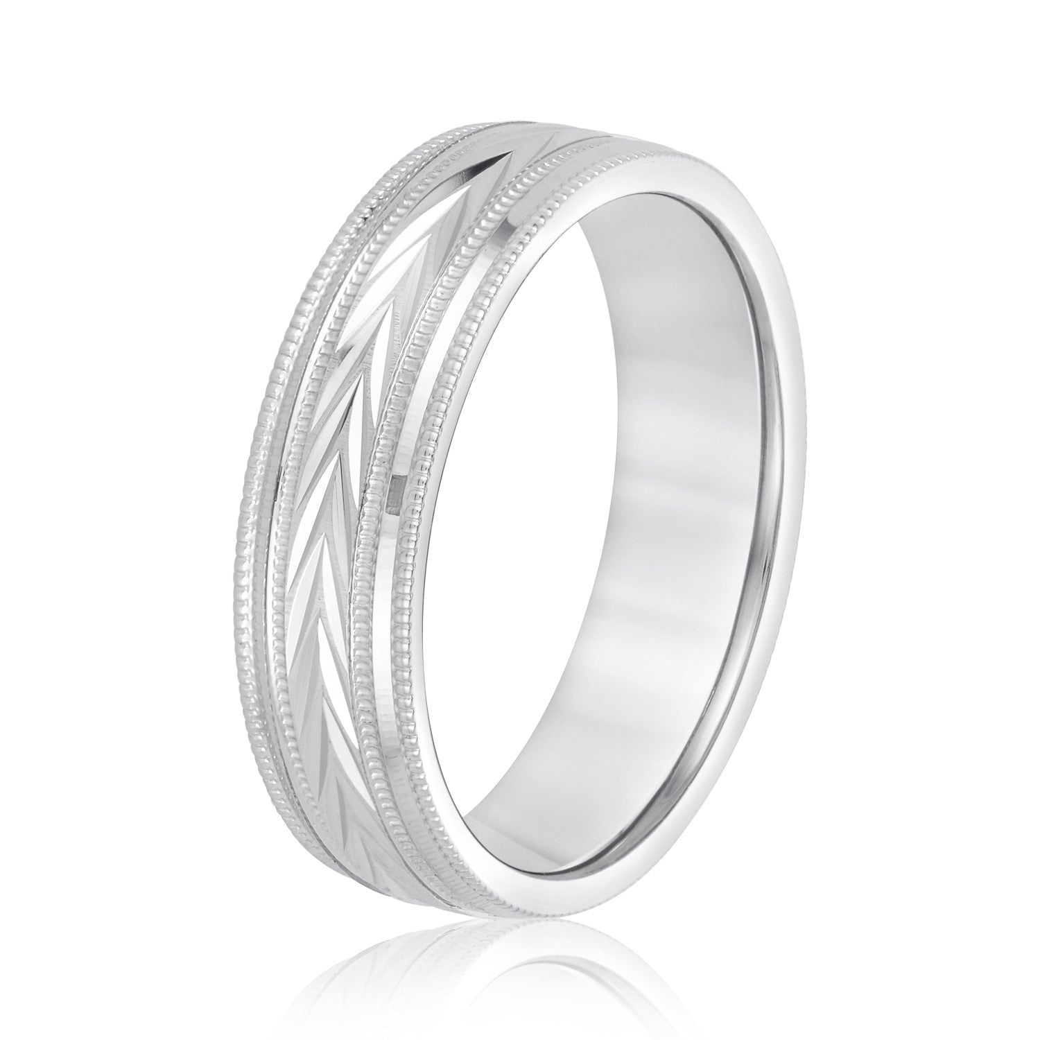 8mm Standard Wt Mens Band