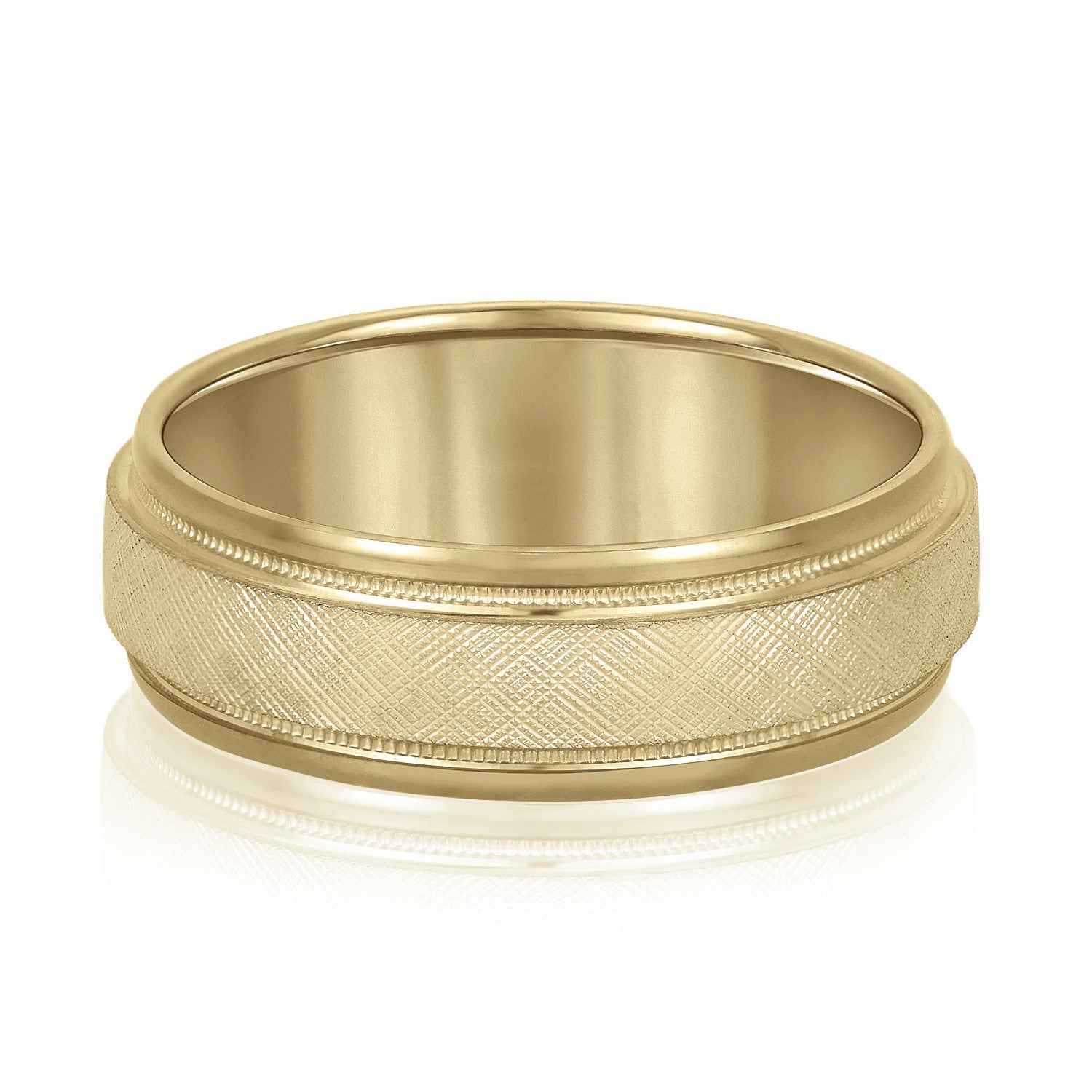 8mm Standard Wt Mens Band