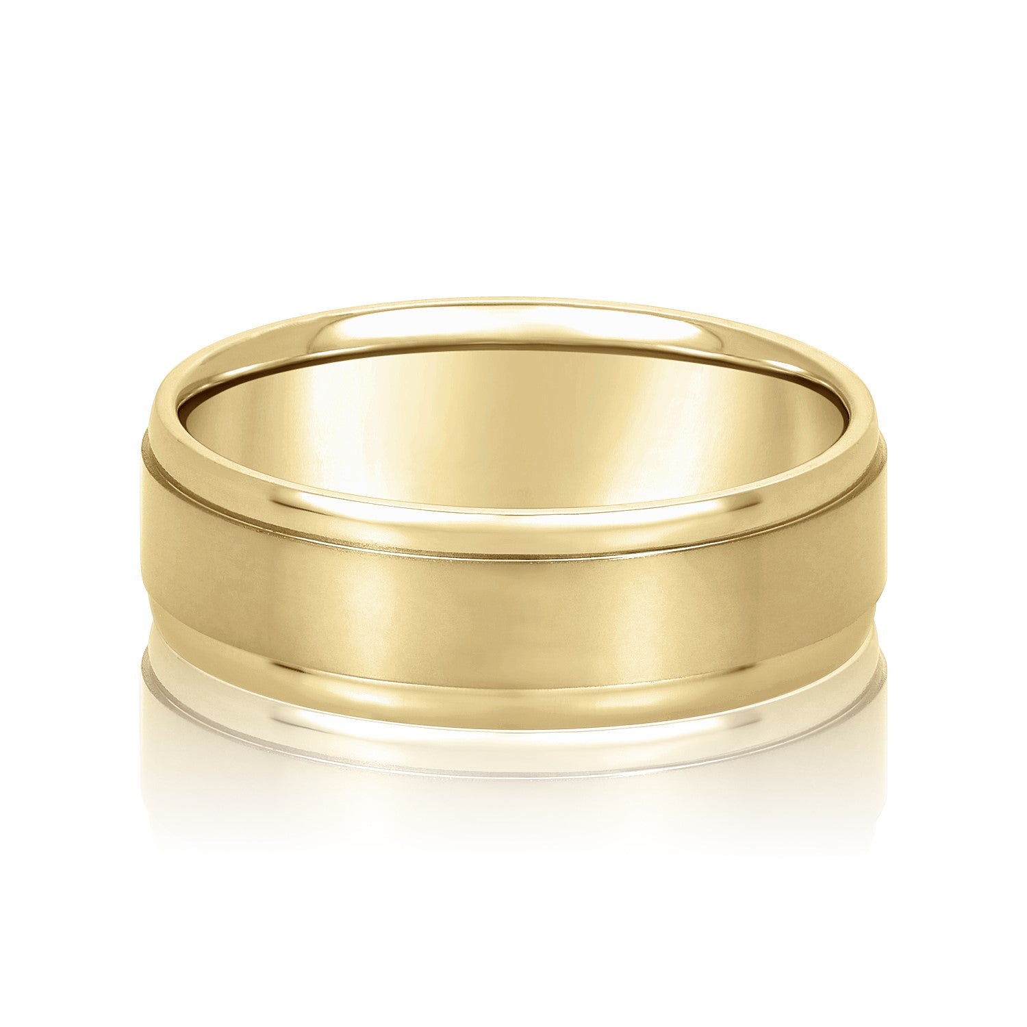 8mm Heavy Wt Mens Band