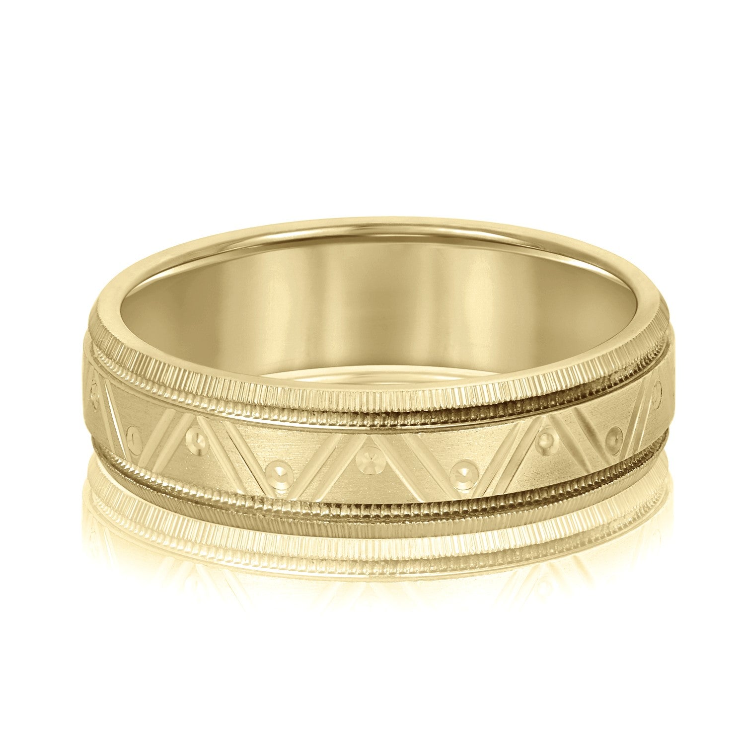 8mm Heavy Wt Mens Band