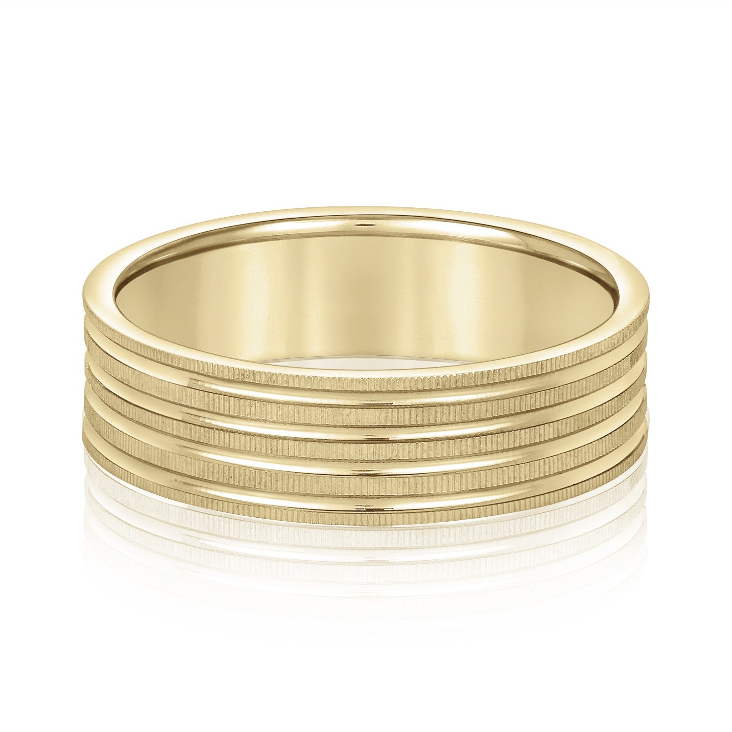 8mm Heavy Wt Mens Band