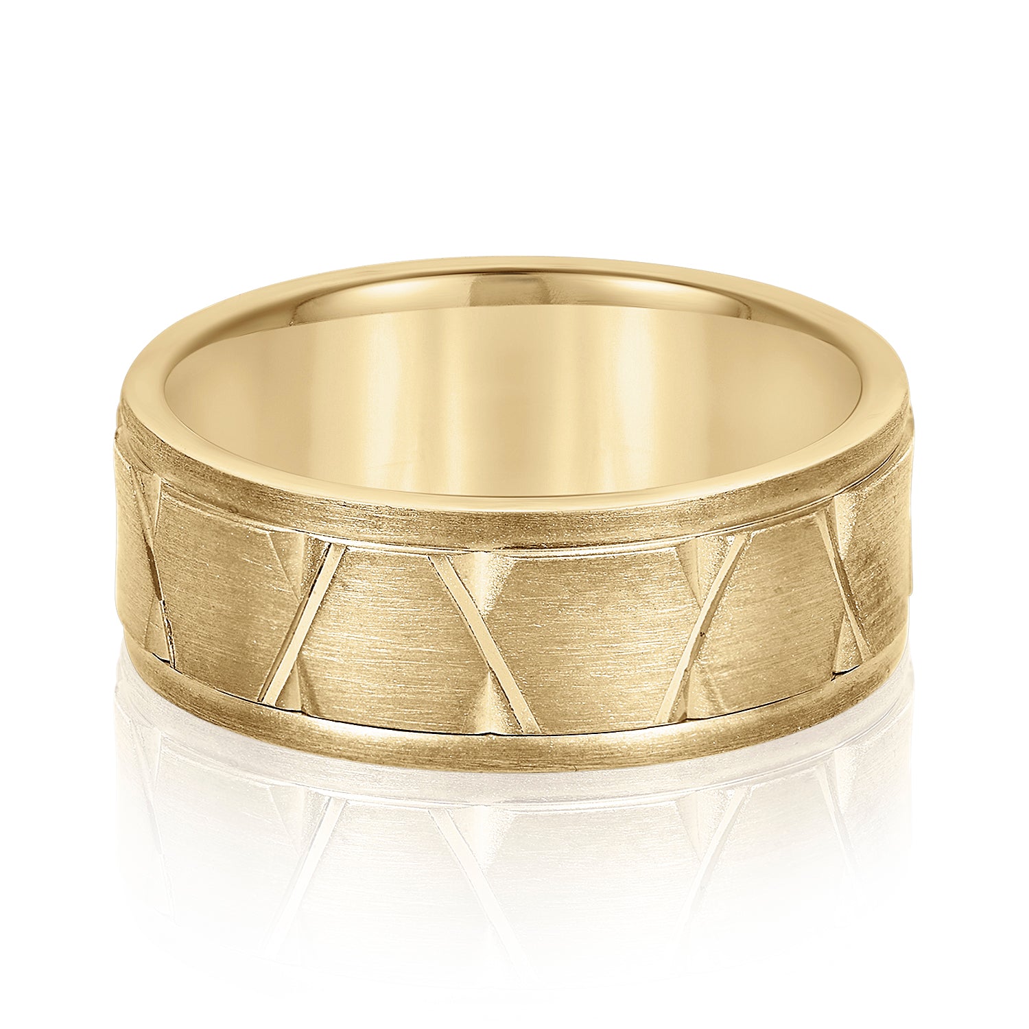 8mm Heavy Wt Mens Band