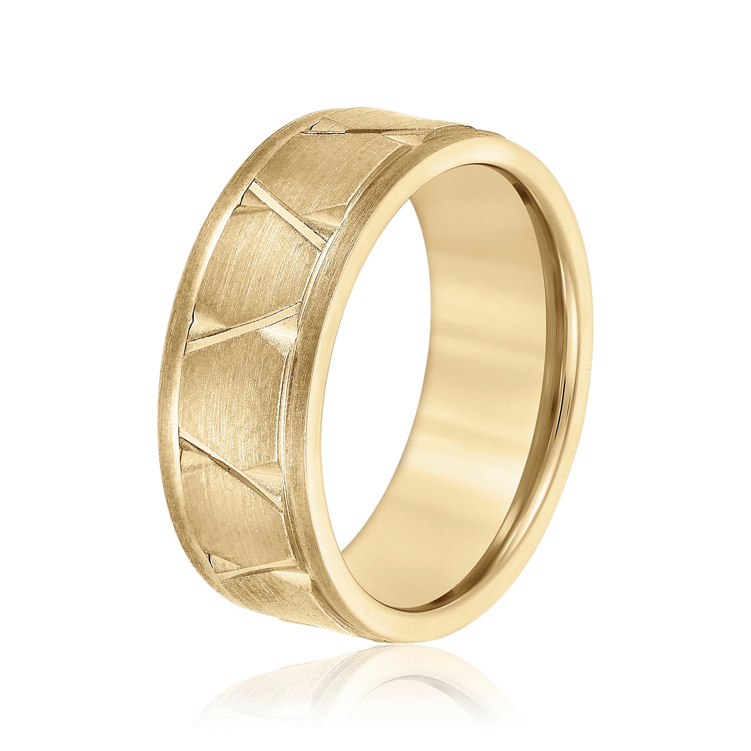 8mm Heavy Wt Mens Band