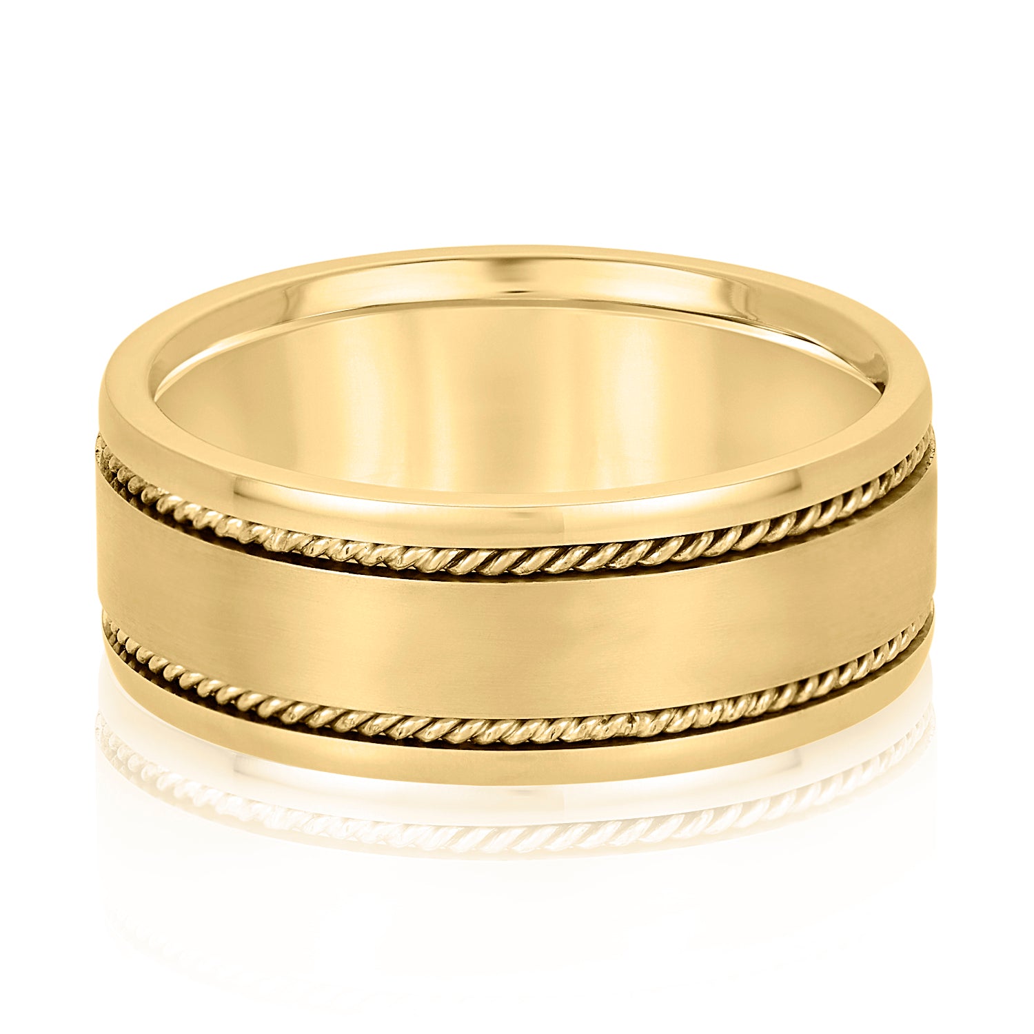 8mm Heavy Wt Mens Band