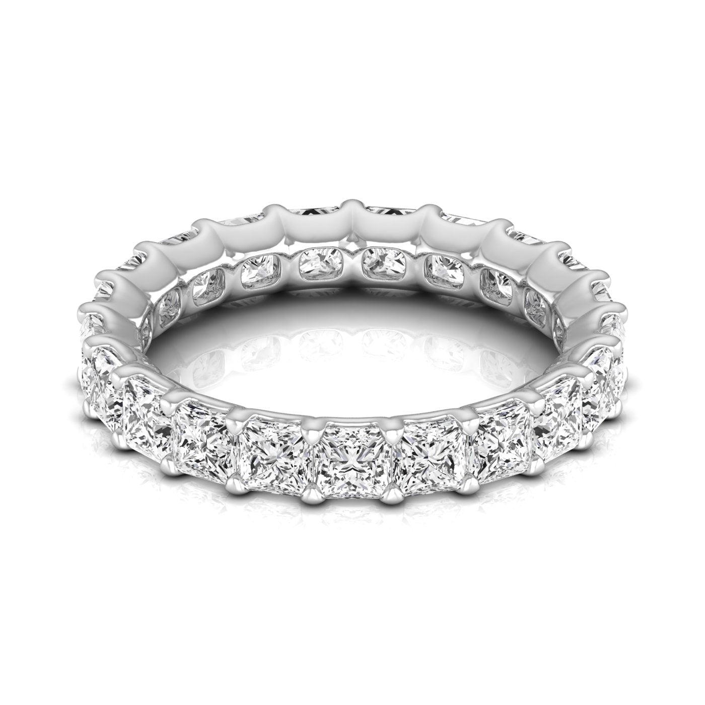 Princess Lab Grown Diamond Full Eternity Band