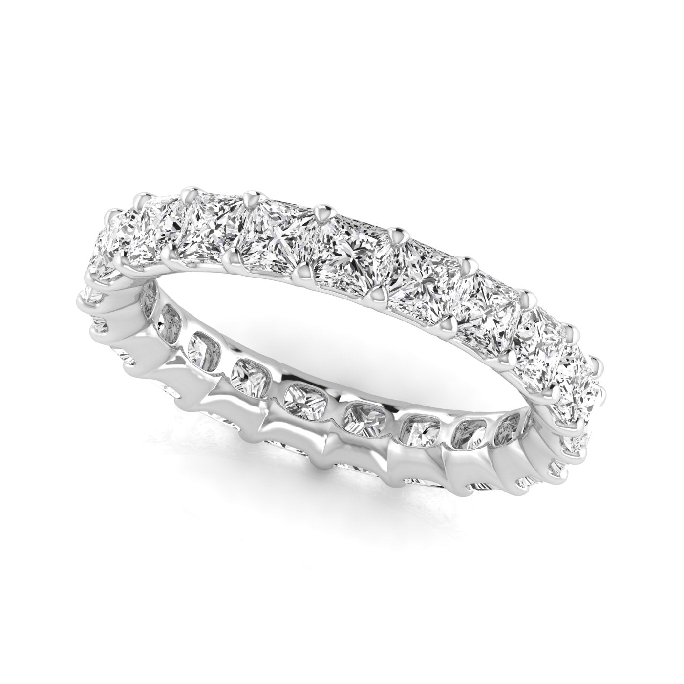 Princess Lab Grown Diamond Full Eternity Band