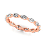 Marquise Lab Grown Diamond East-West Eternity Band