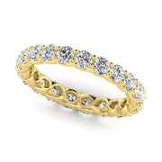 Round Lab Grown Diamond Full Eternity Band
