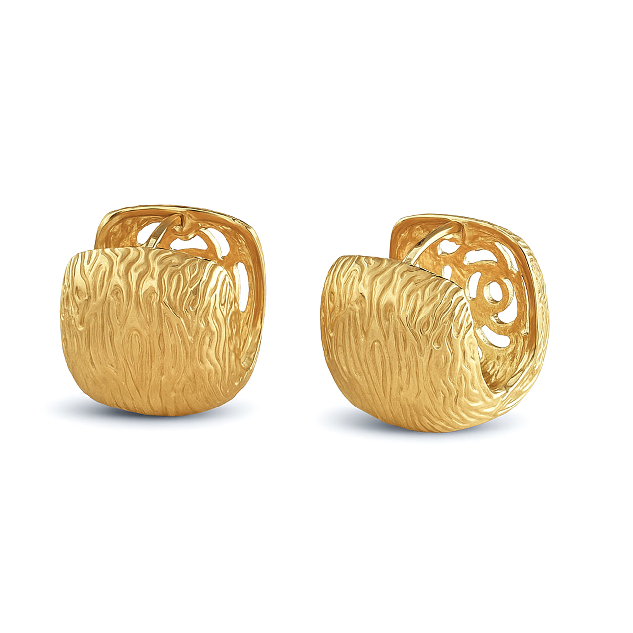 Textured Aura Earrings