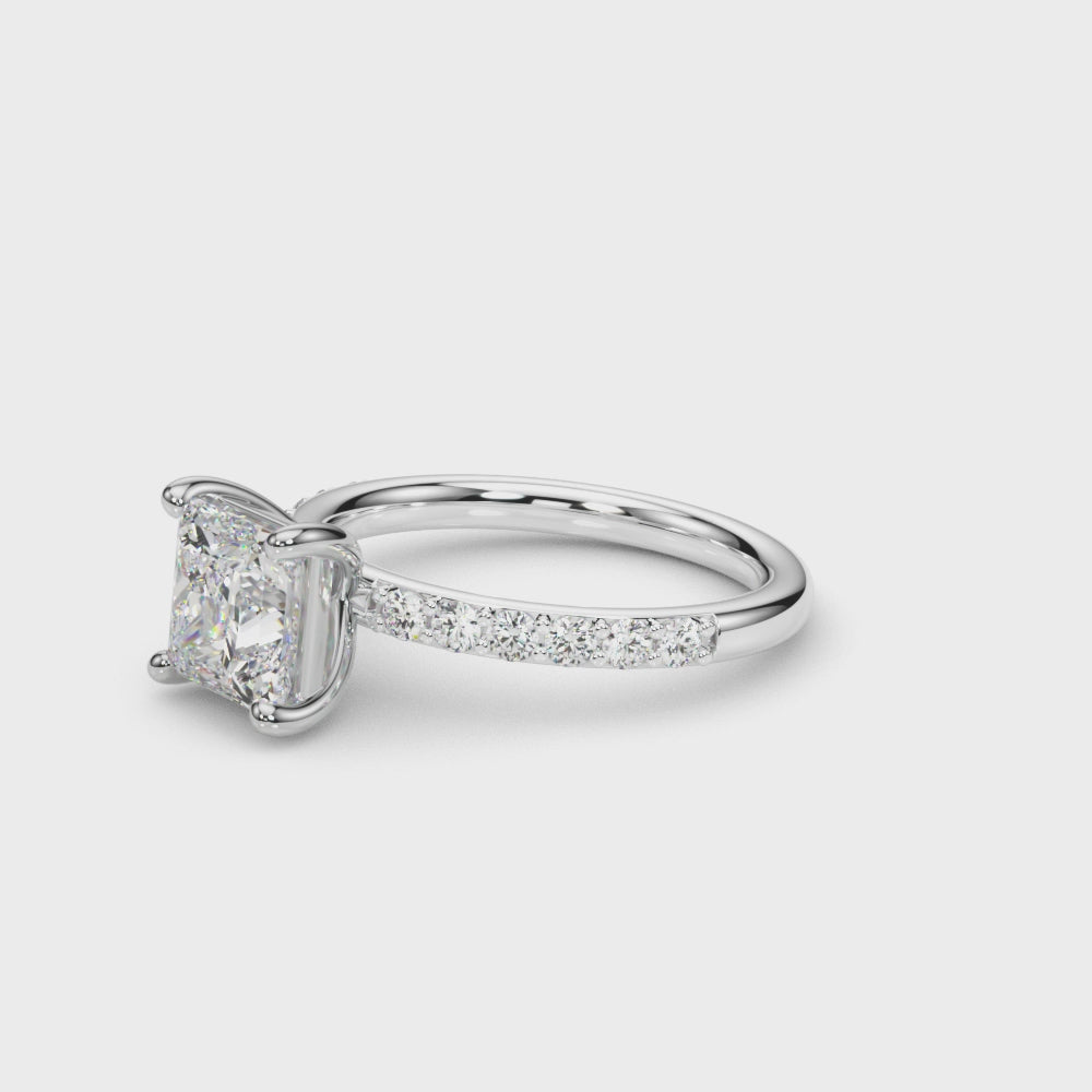 Load video: Celeste Pavé Ring