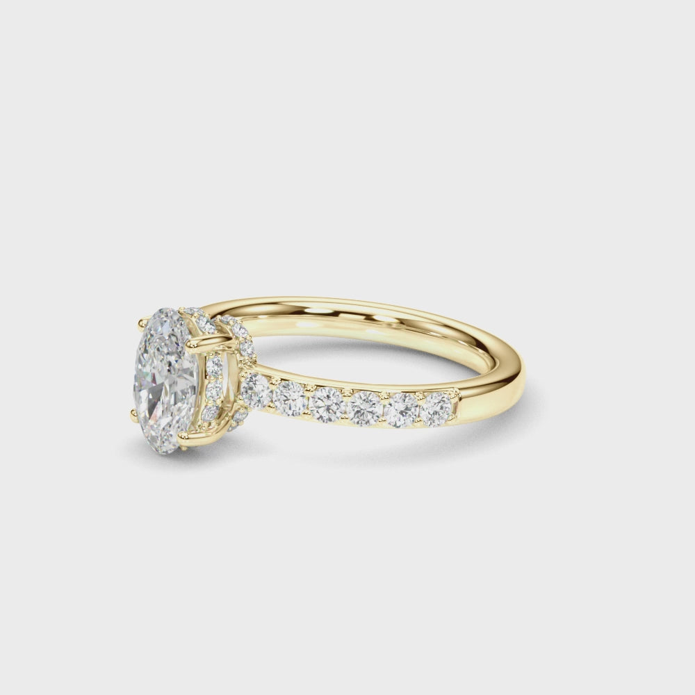 Load video: Elowen Radiant Ring